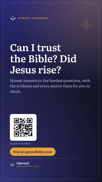 Can I trust the Bible? Did Jesus rise? (Story image)